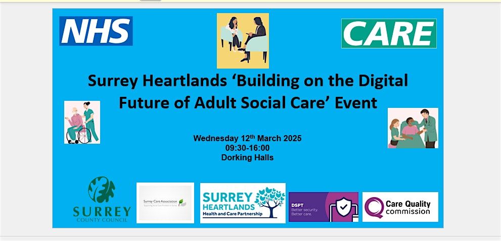 Surrey Heartlands 'Building on the Digital Future of Adult Social Care'