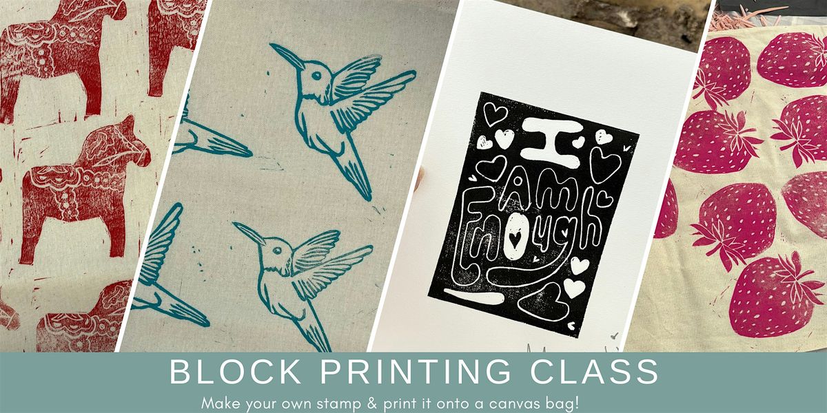 Block Printing Class