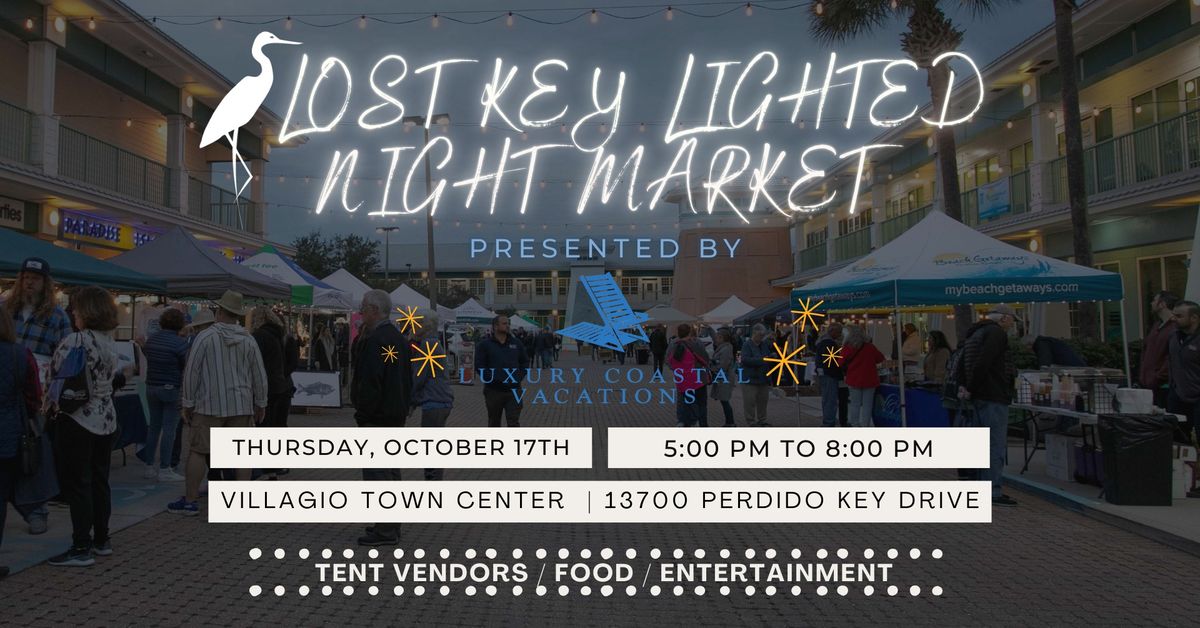 Lost Key Lighted Night Market October 2024