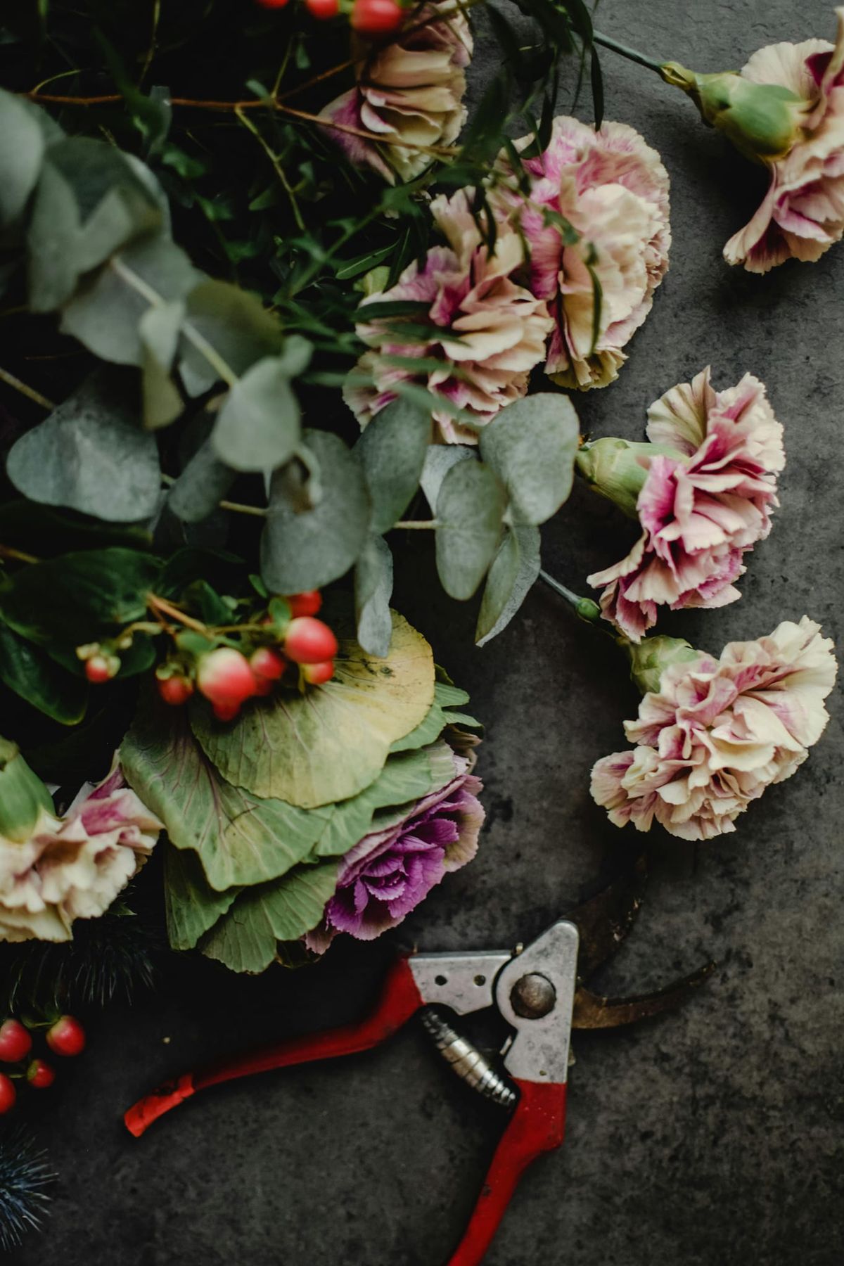 Flowery Fun Christmas Bouquet 