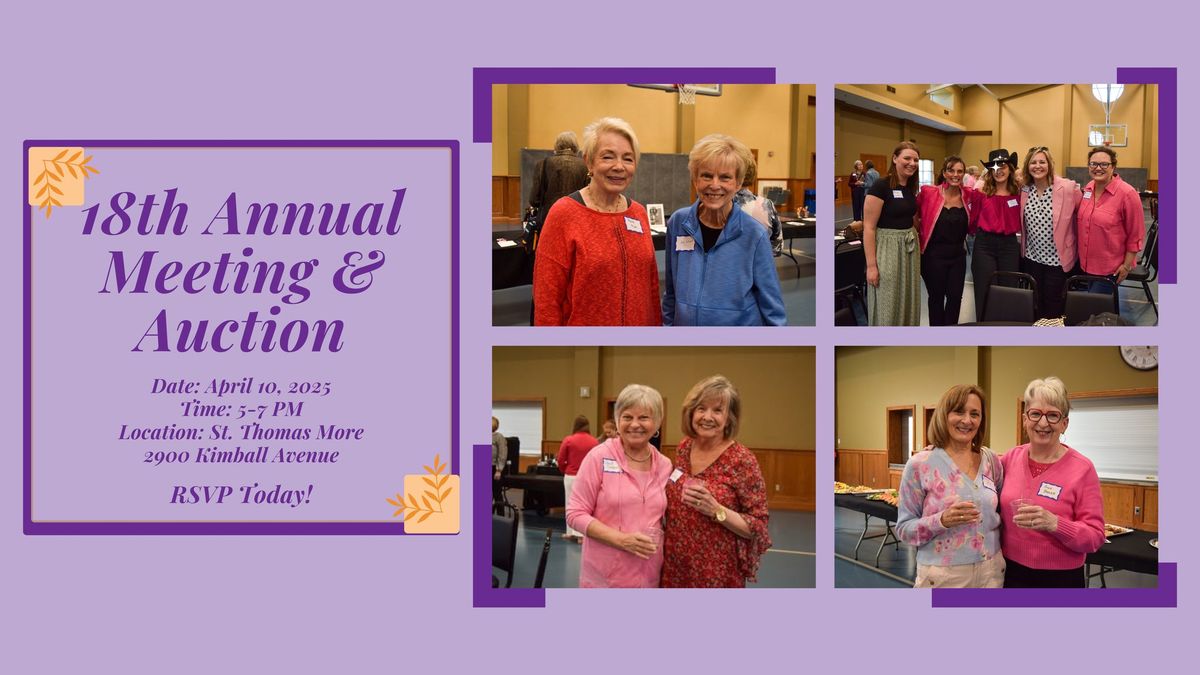 18th Annual Meeting and Auction