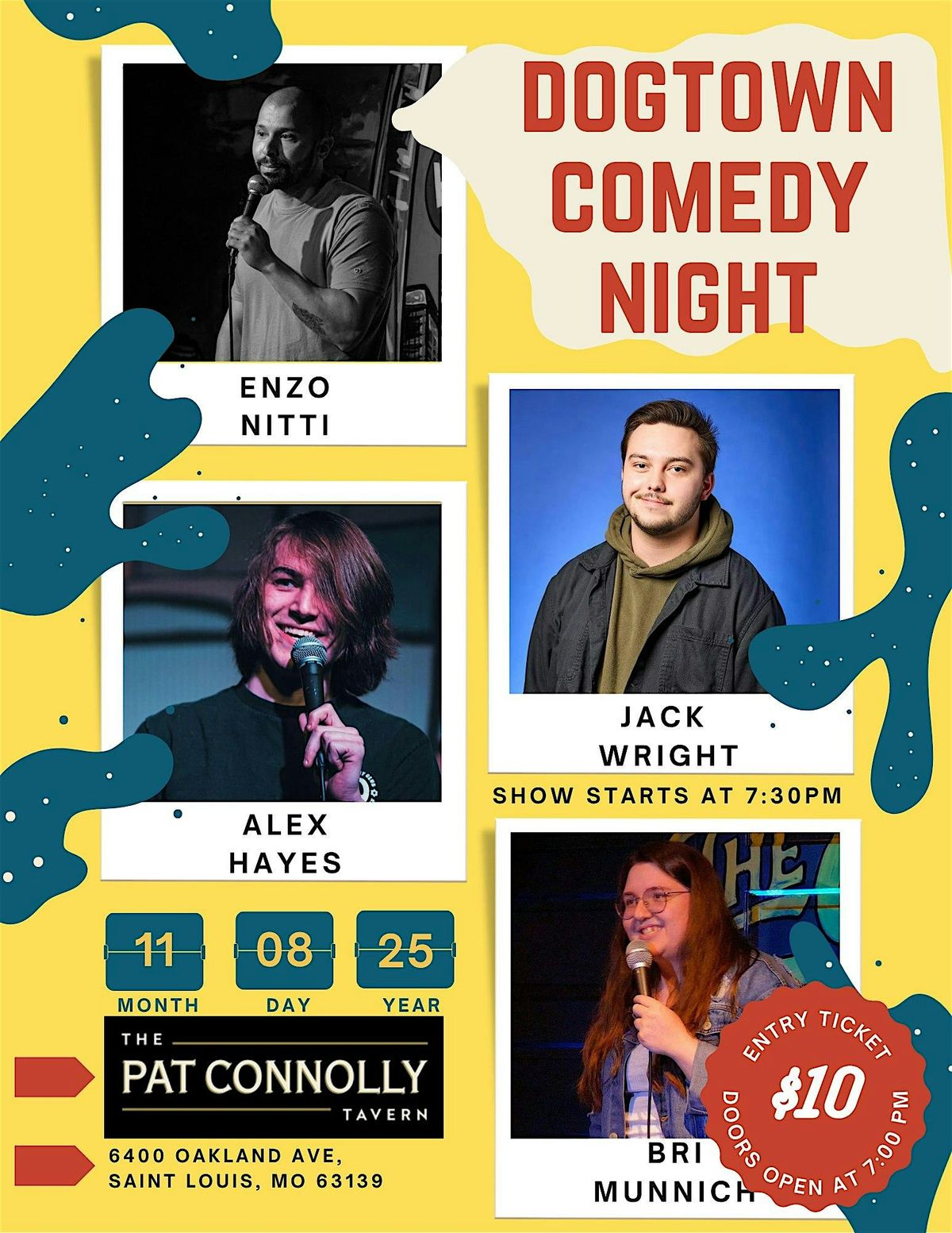 Pat Connolly Comedy show