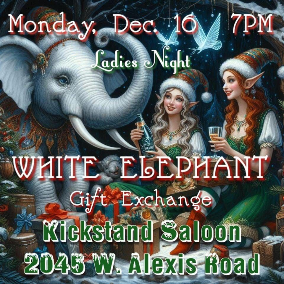 Ladies only white elephant party