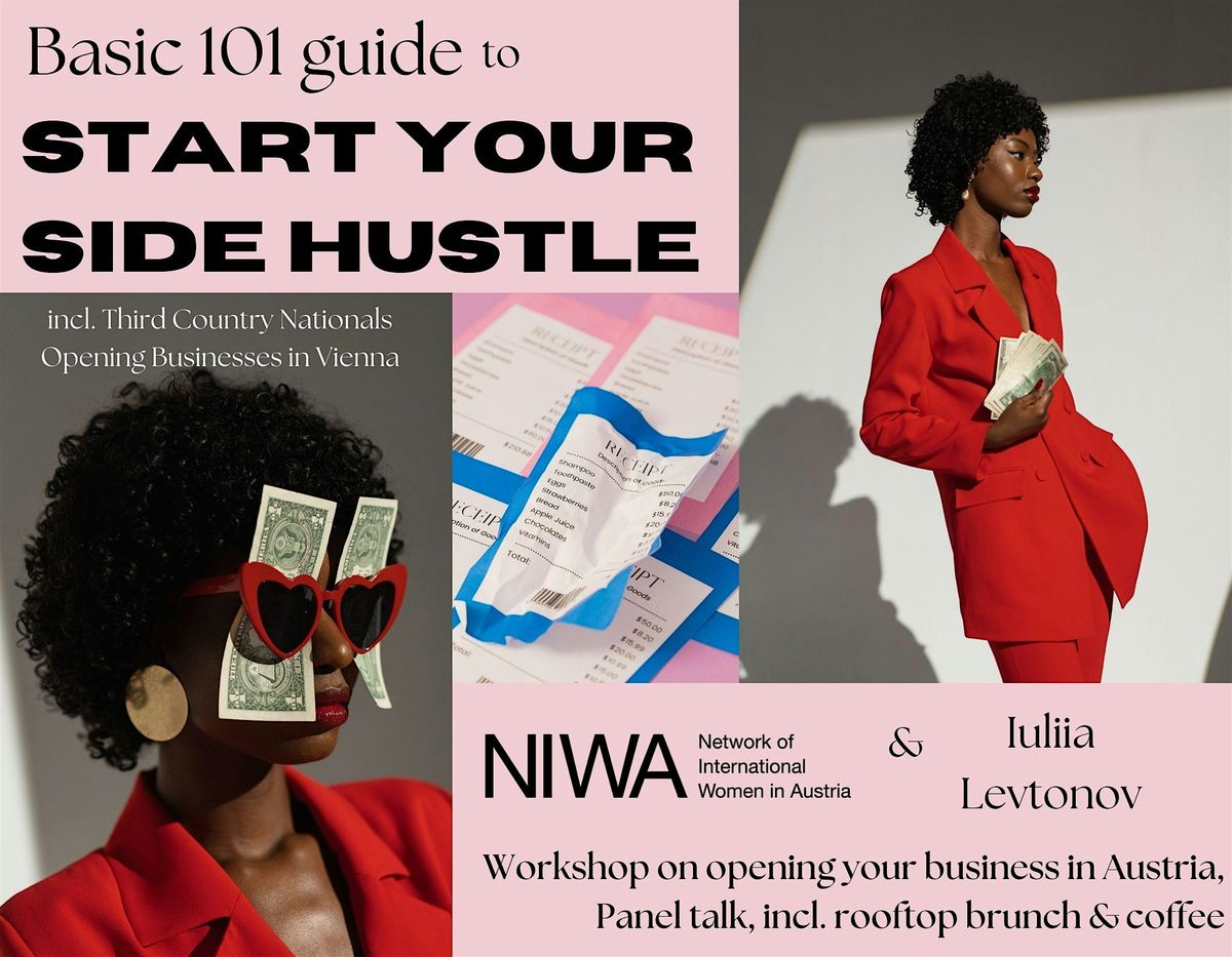 The Basics 101 Guide to Starting your Side Hustle- Workshop & brunch!