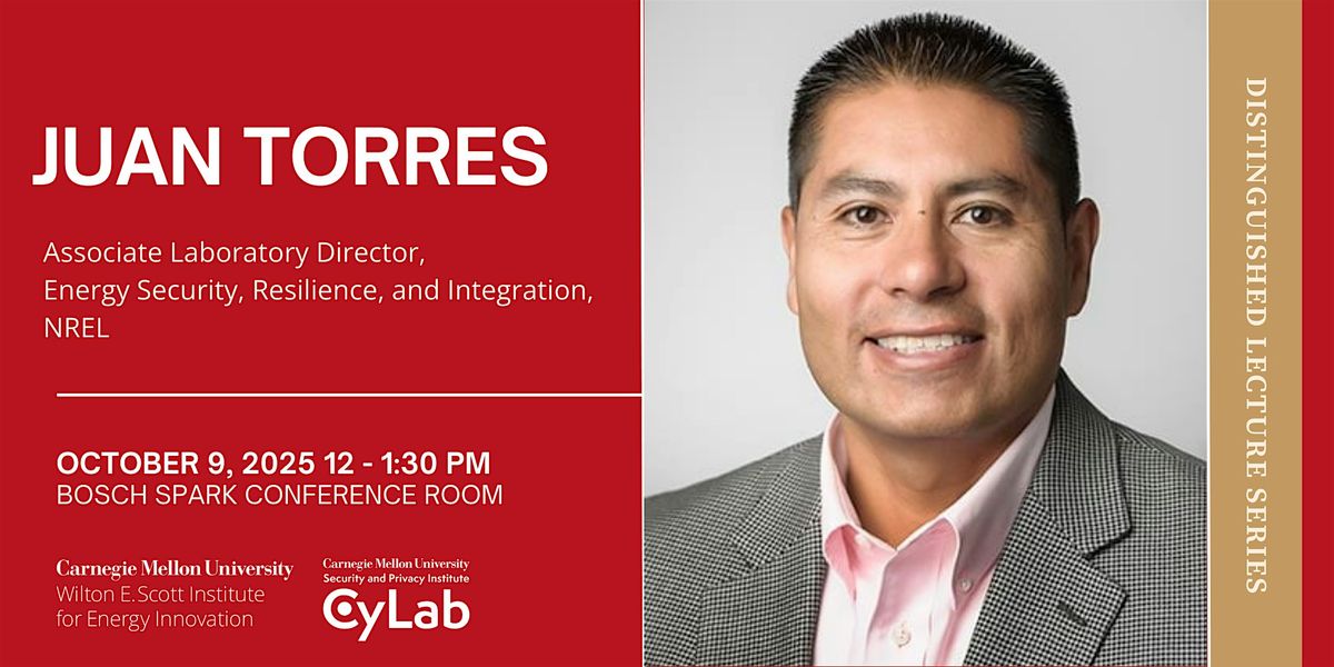 Scott Institute Distinguished Lecture with Juan Torres