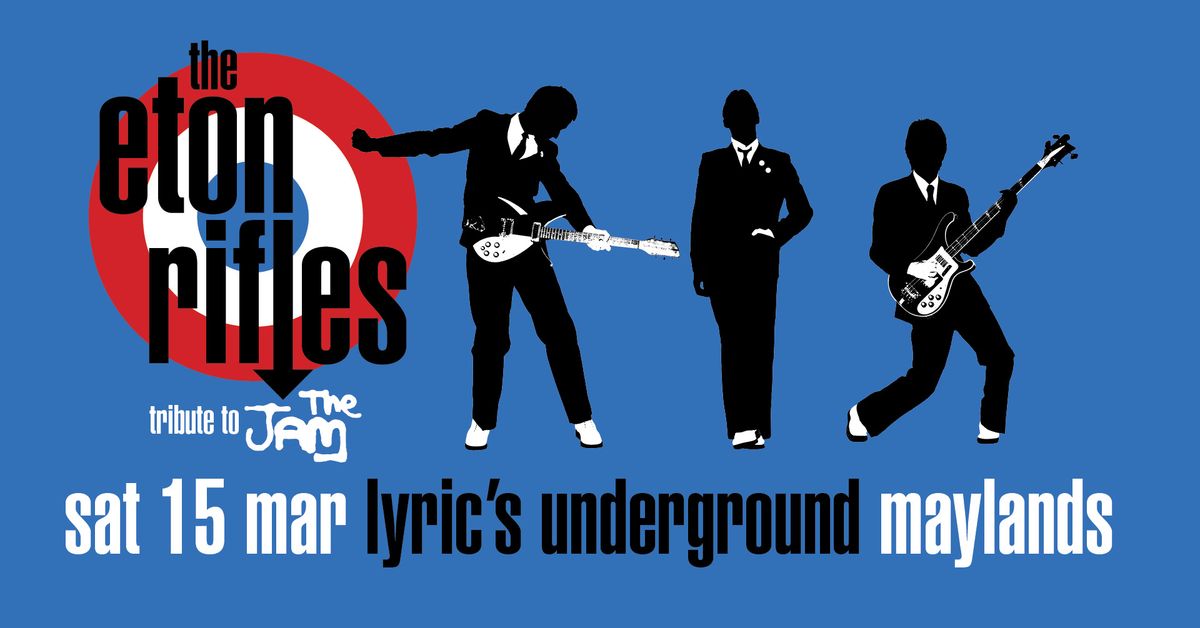 THE ETON RIFLES - Tribute to The Jam | Lyric's Underground, Maylands WA