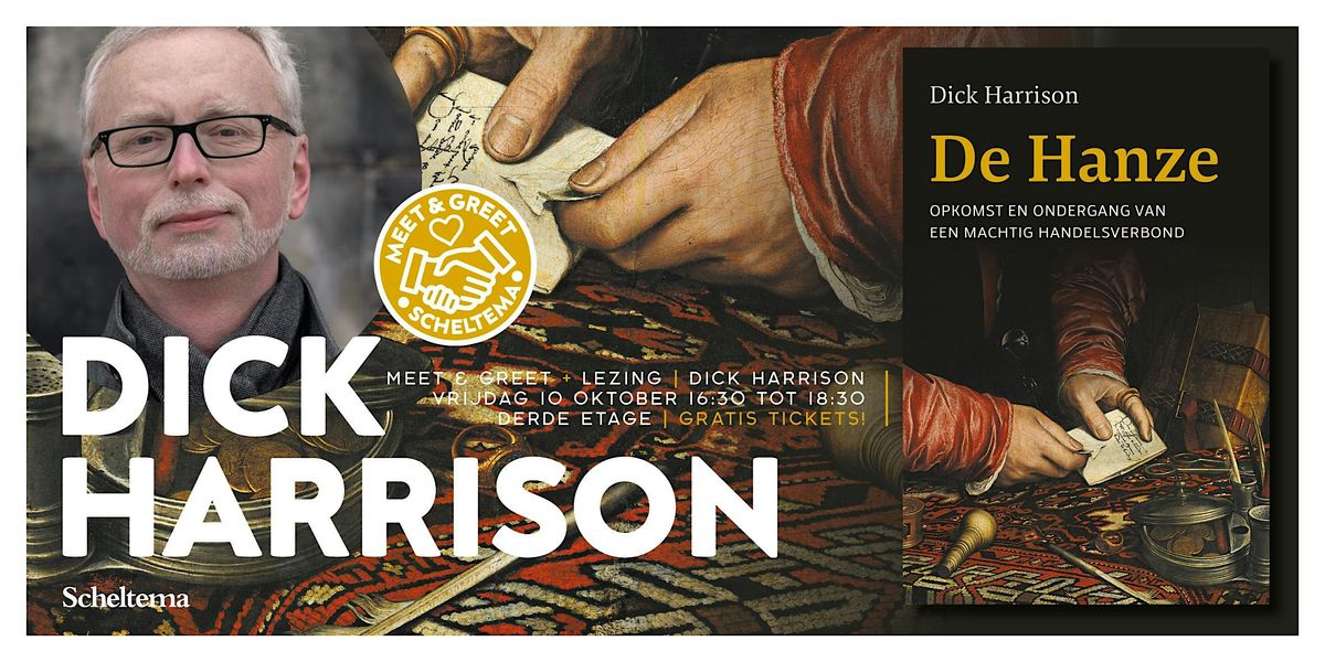 Lezing + Meet & Greet: Dick Harrison