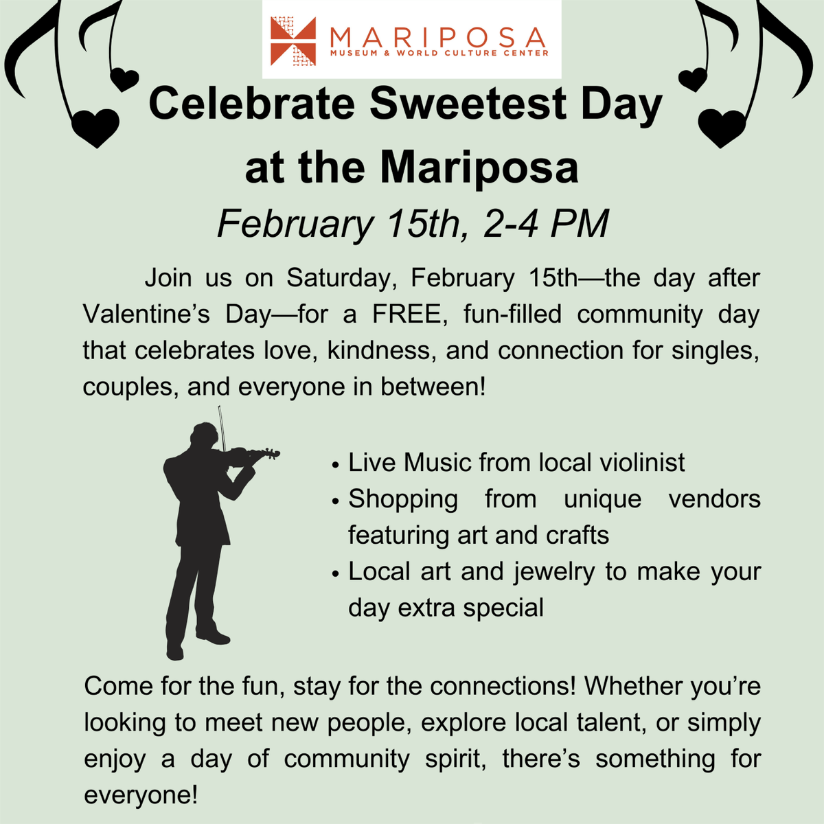 Celebrate Sweetest Day at the Mariposa