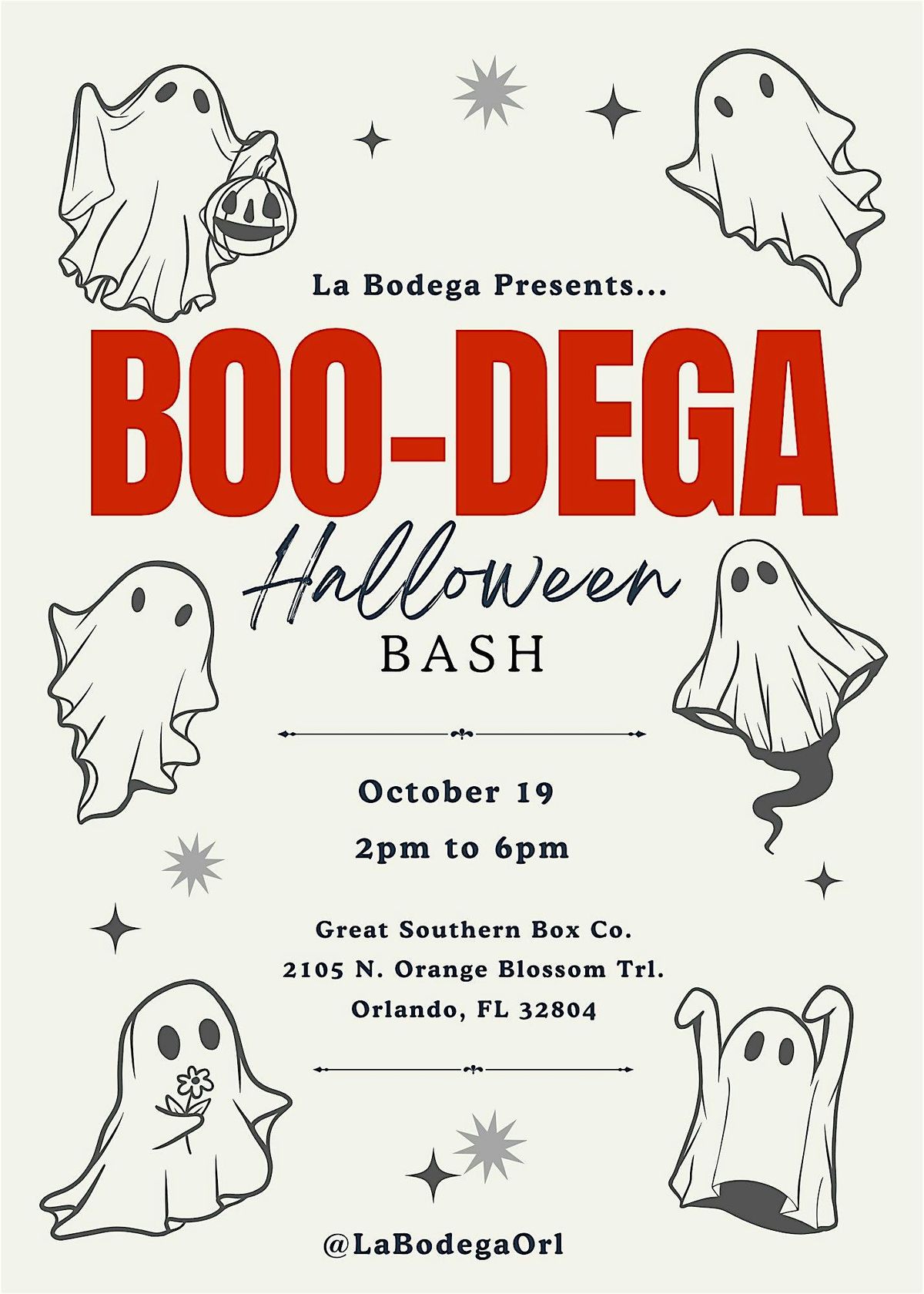 Boo-Dega Halloween Bash! Orlando Pop Up Market