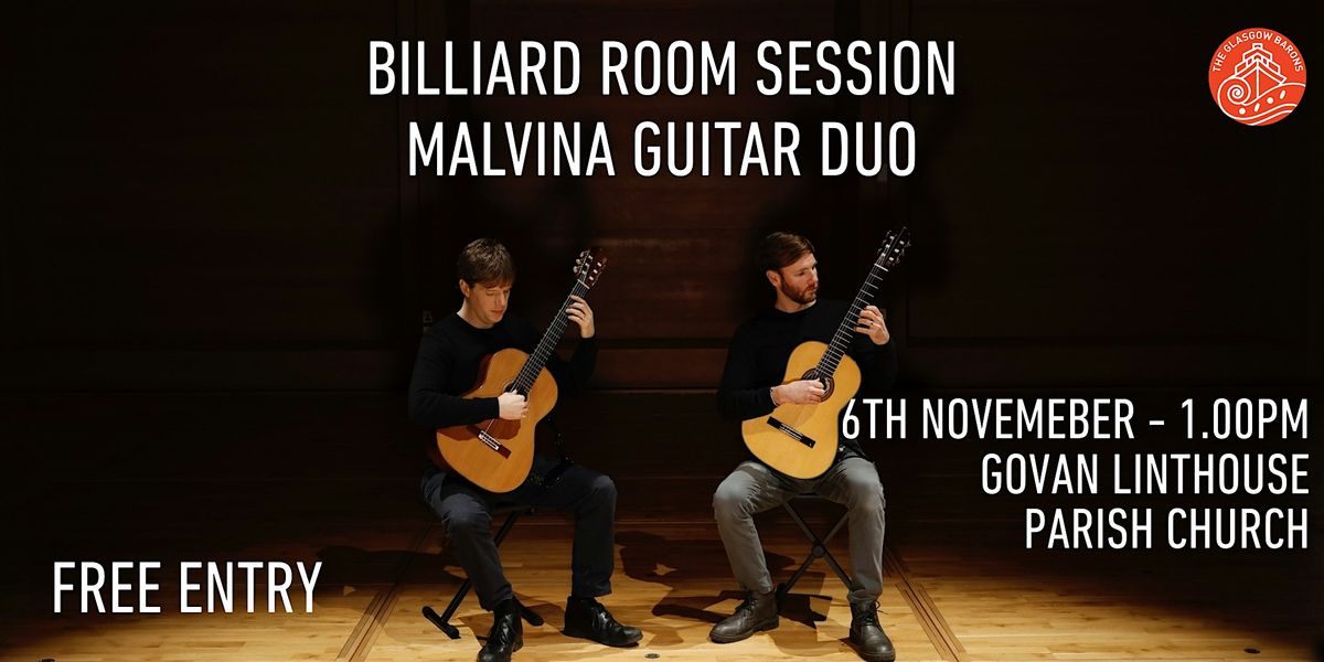 Billiard Room Session: Malvina Guitar Duo