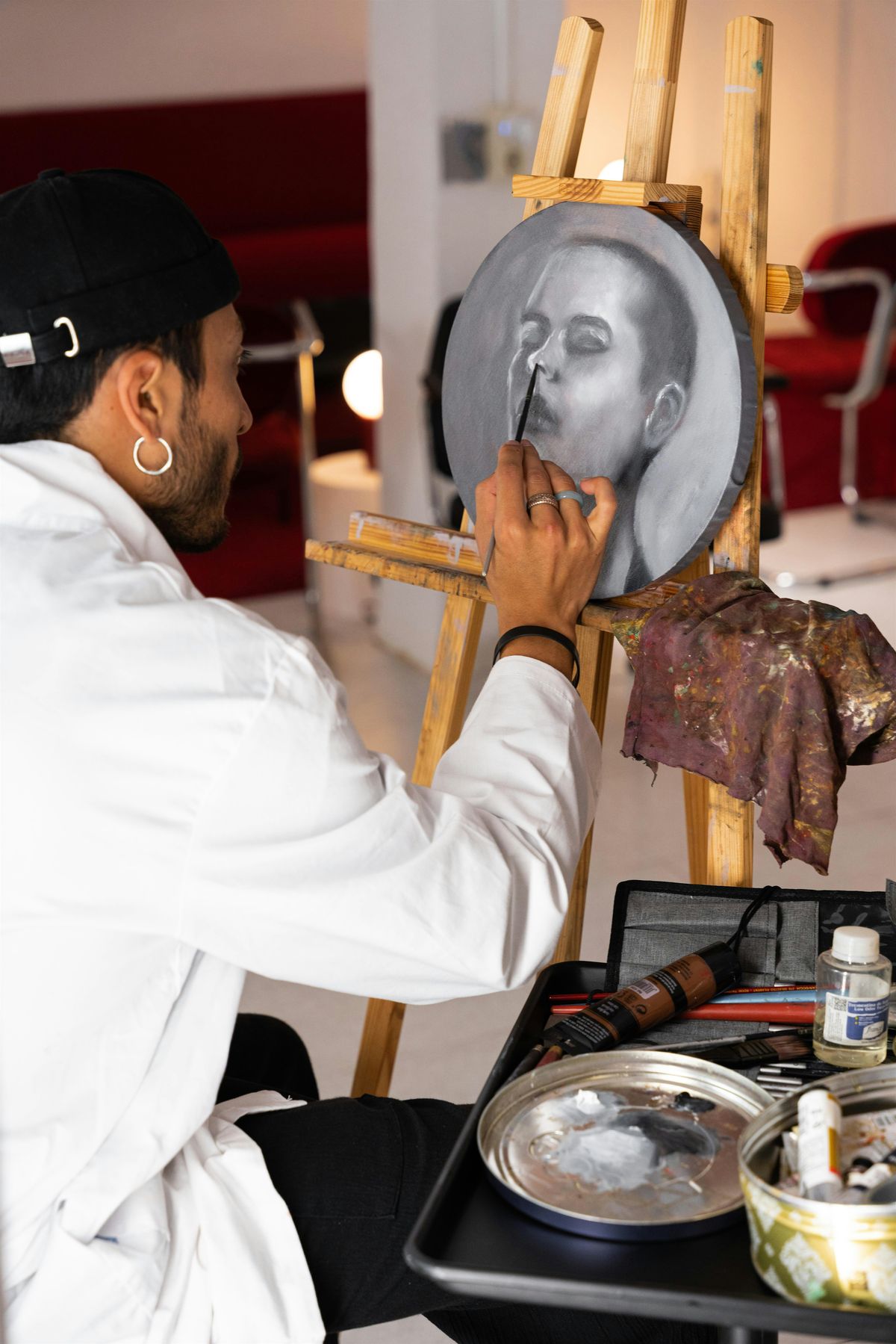 Portrait Night: Paint, Drink & Create