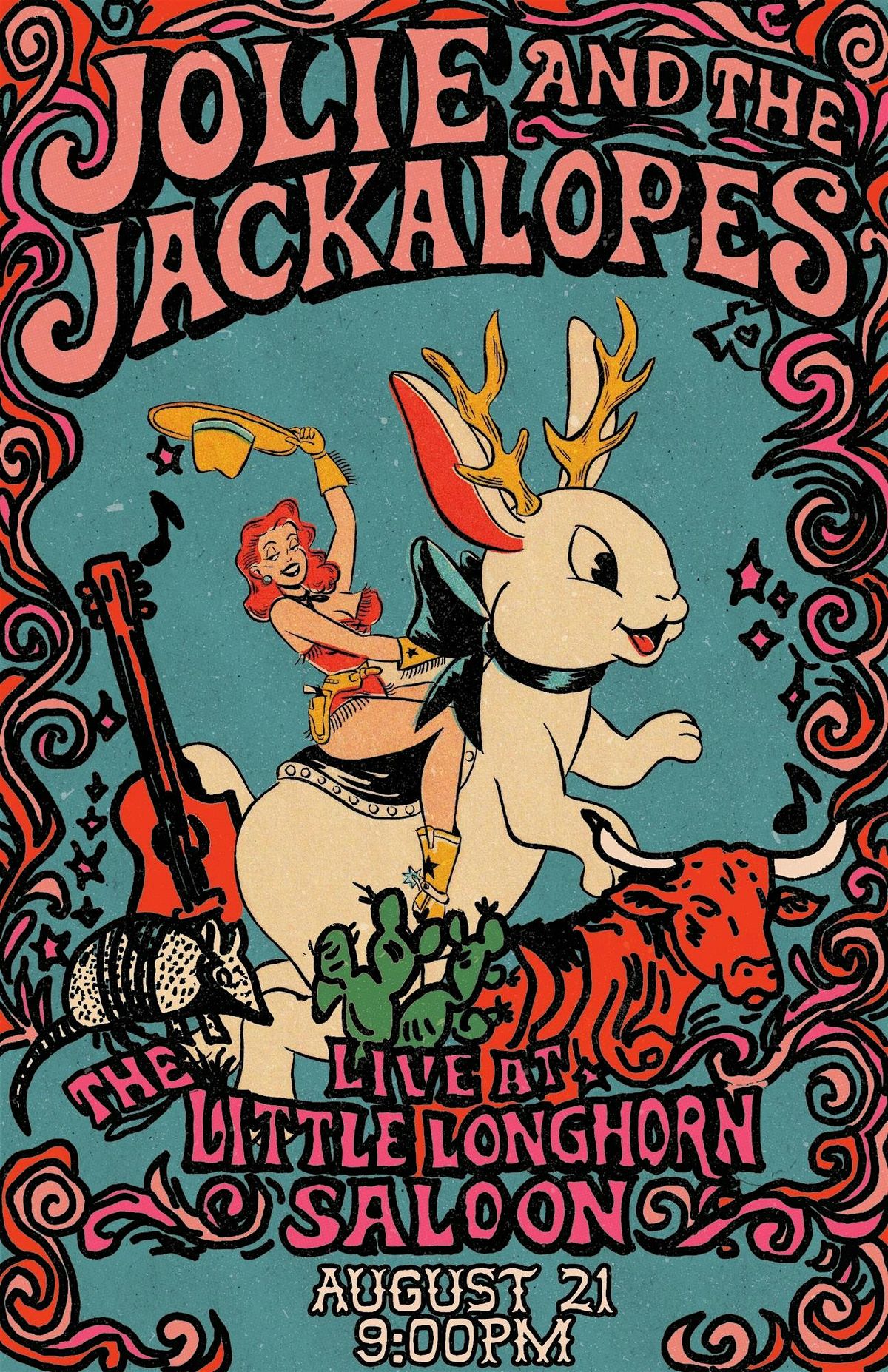 Jolie and the Jackalopes at the Little Longhorn Saloon