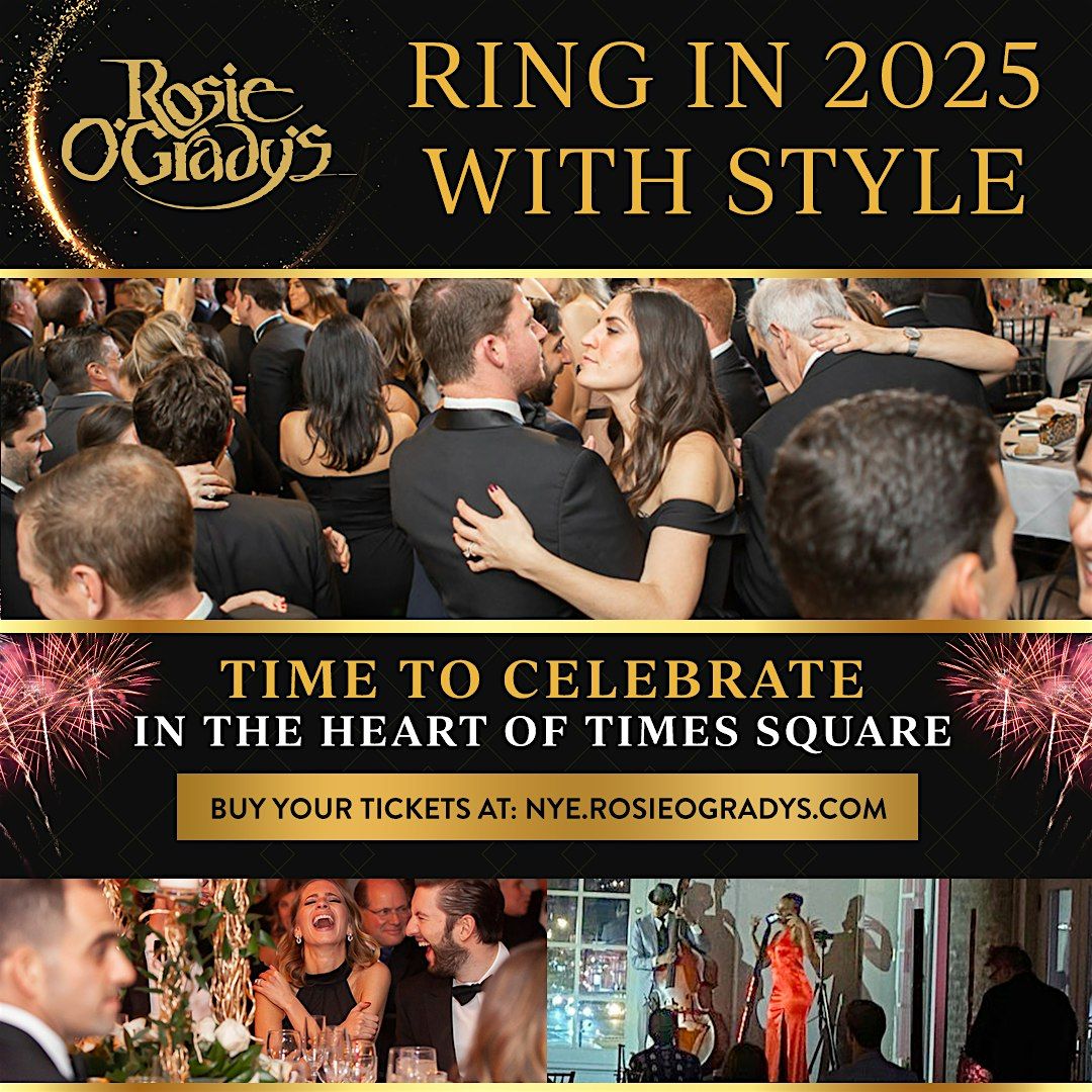 Celebrate New Year's Eve in the Heart of Times Square