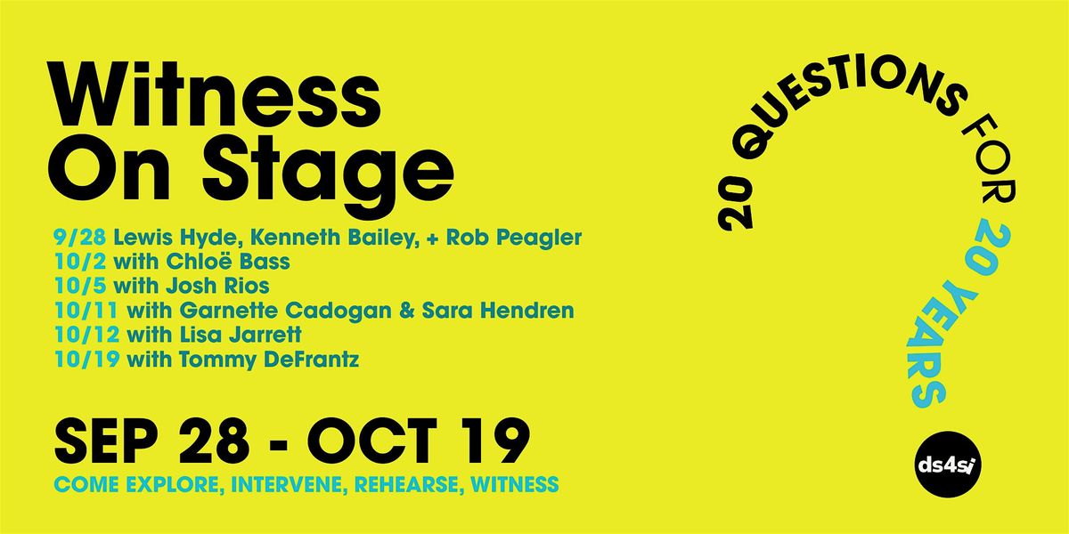 Witness on Stage: Josh Rios, Hibernian Hall, Boston, 5 October 2025