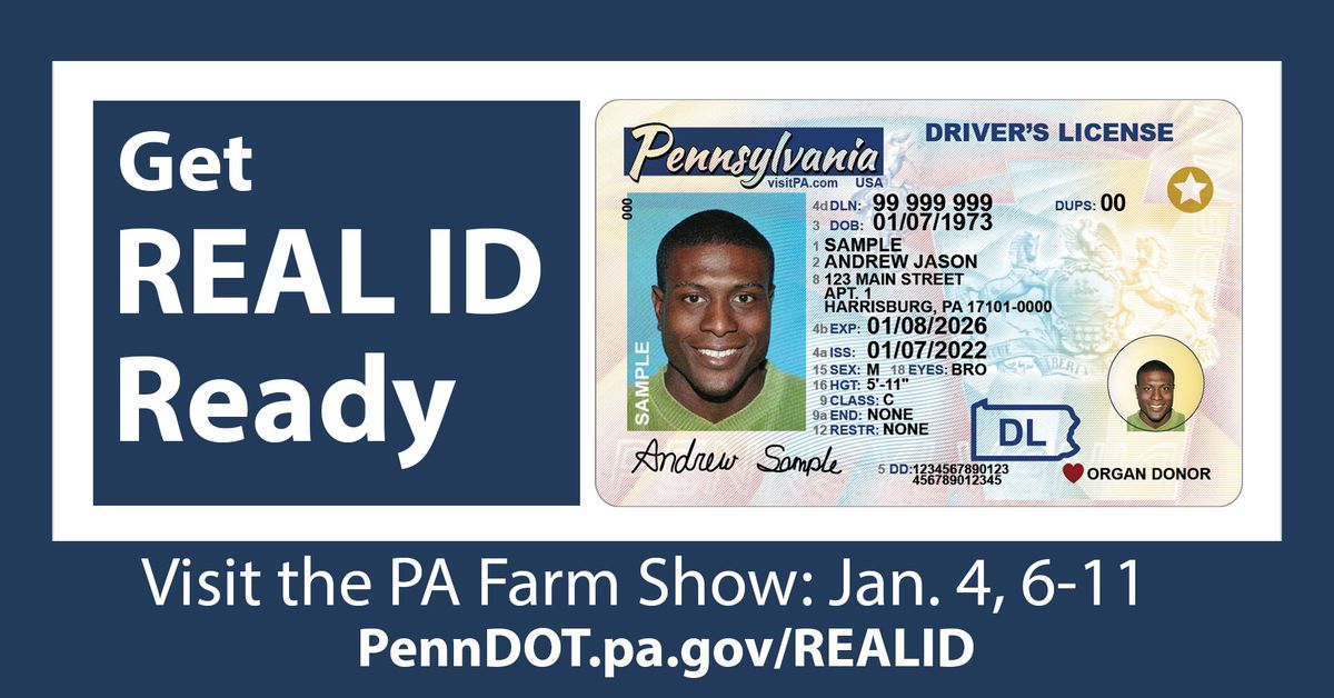 REAL ID Days at PA Farm Show