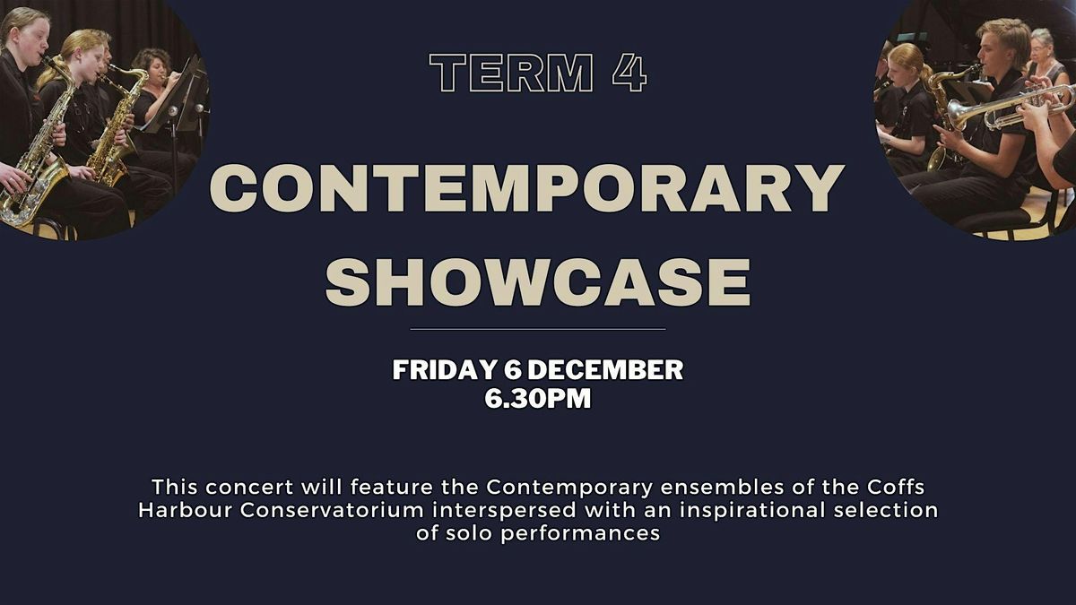 Term 4 Contemporary Showcase Concert