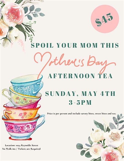 Mother's Day Afternoon Tea