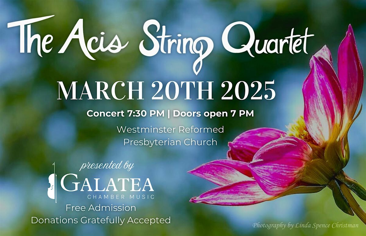 The Acis String Quartet - Suffolk, VA