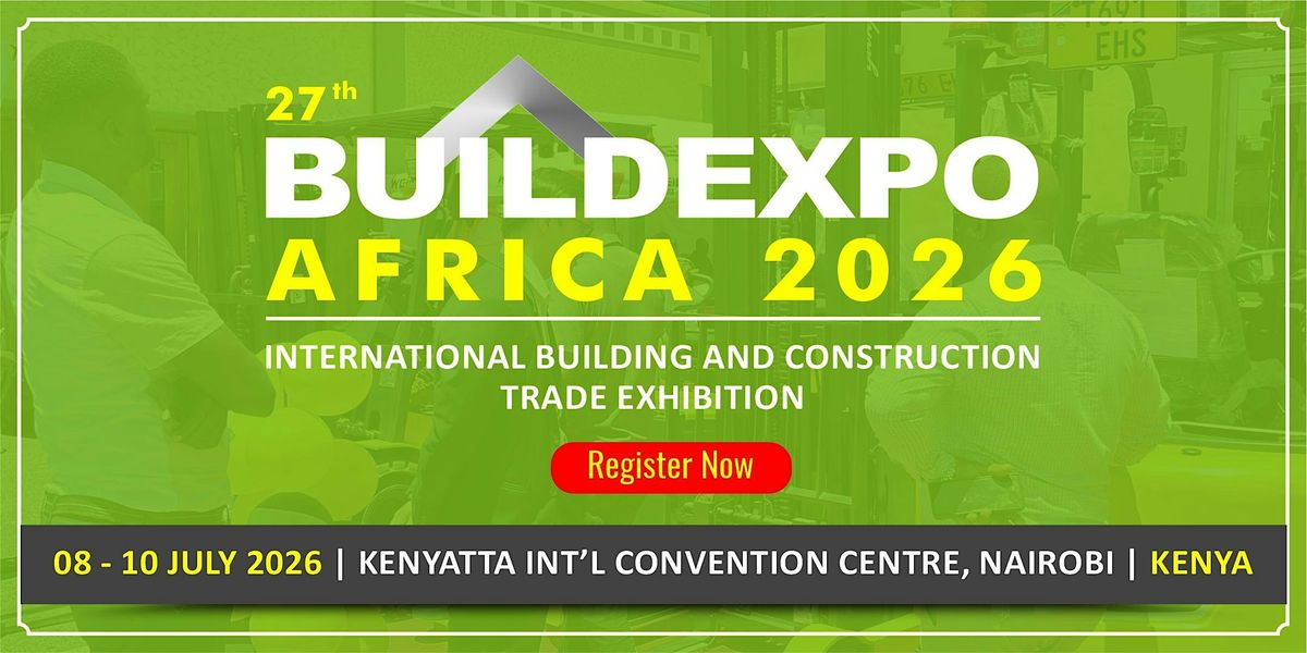 27th BUILDEXPO KENYA 2026