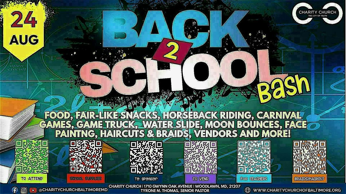BACK 2 SCHOOL BASH