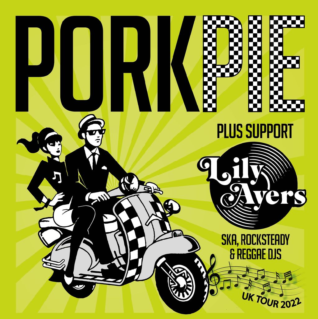 PorkPie live plus special guest support Lily Ayers