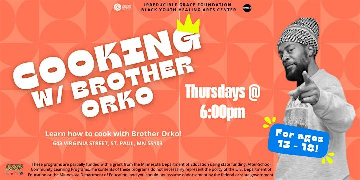 Cooking with Brother Orko for Teens