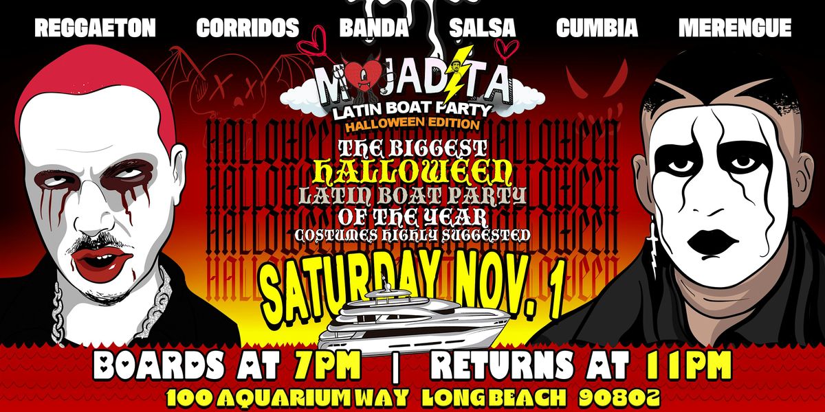 MOJADITA Latin Boat Party "Halloween Edition"