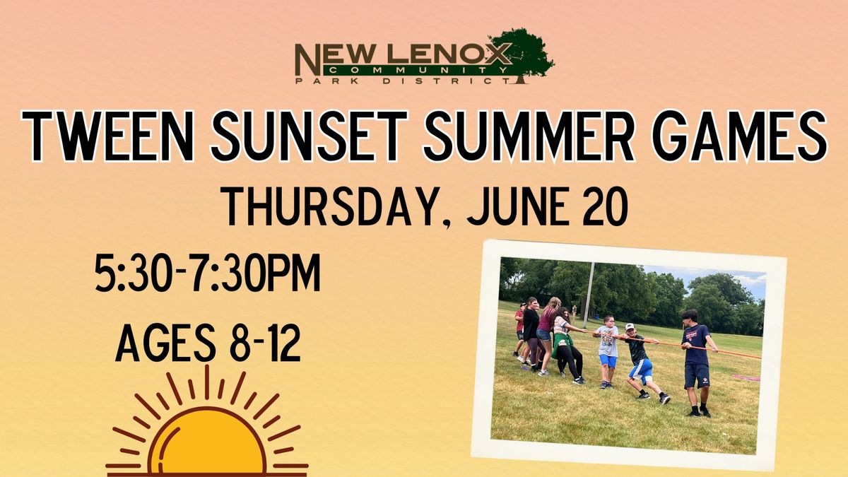 Tween Sunset Summer Games