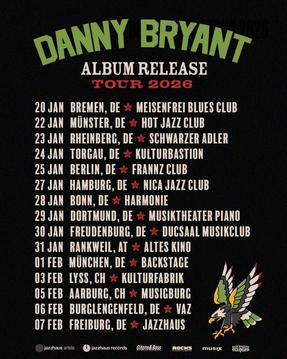 Danny Bryant Bremen Tickets