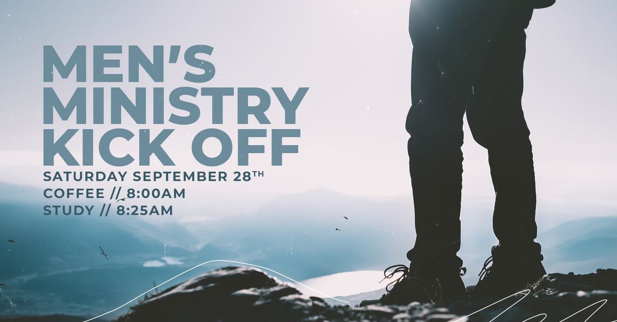 Men's Ministry - Fall Kick Off