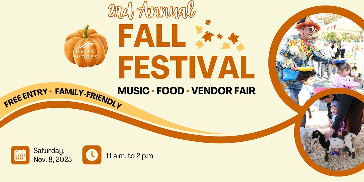 3rd Annual Delta Shores Fall Festival