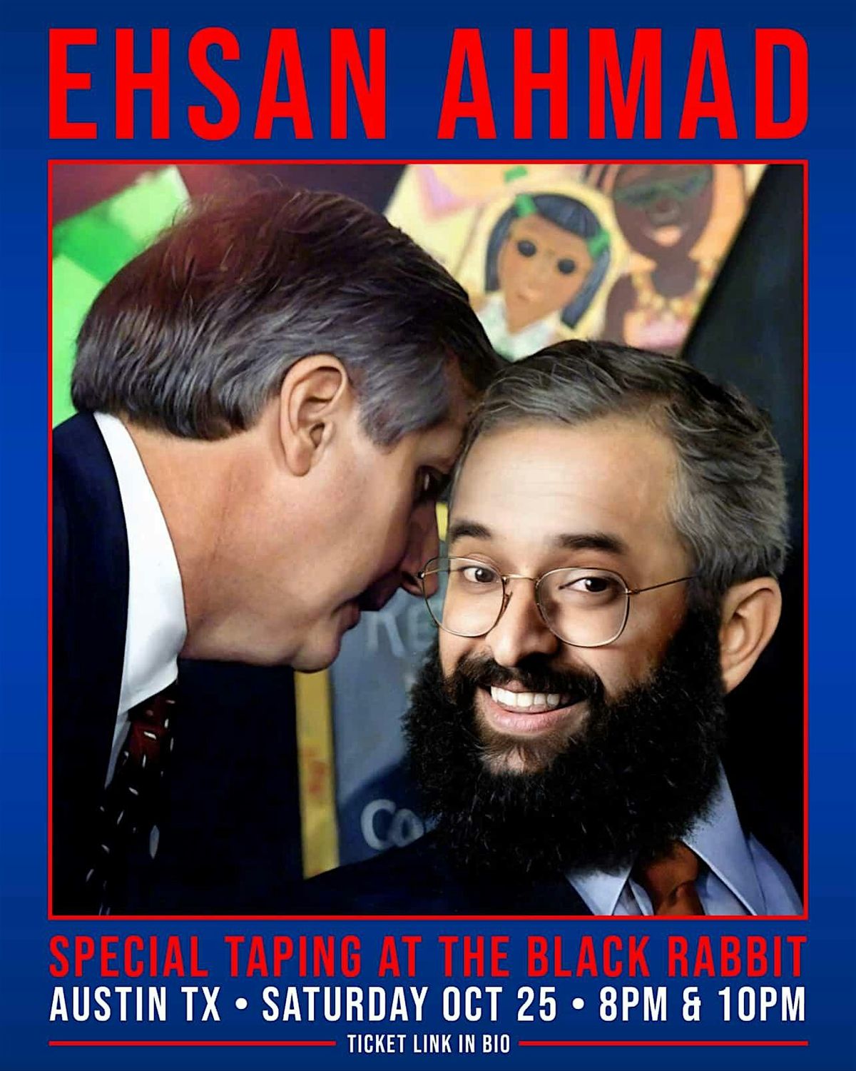EHSAN AHMAD: SPECIAL TAPING AT THE BLACK RABBIT