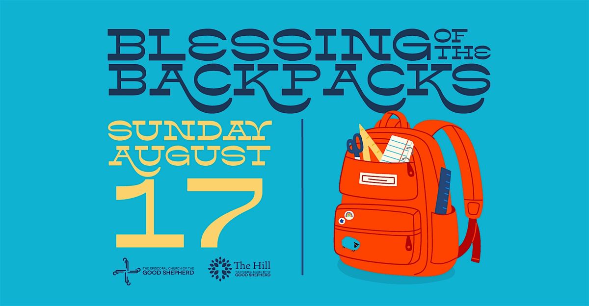 Blessing of the Backpacks