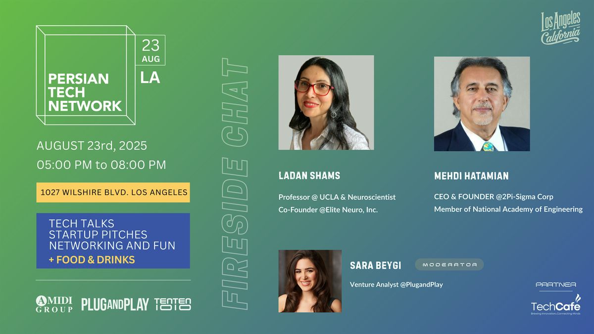 Persian Tech Network Event in Los Angeles on August 23
