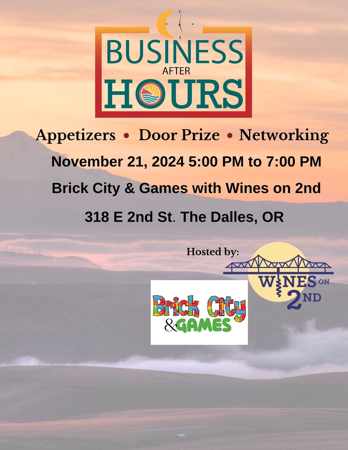 Business After Hours: Brick City & Games with Wines on 2nd