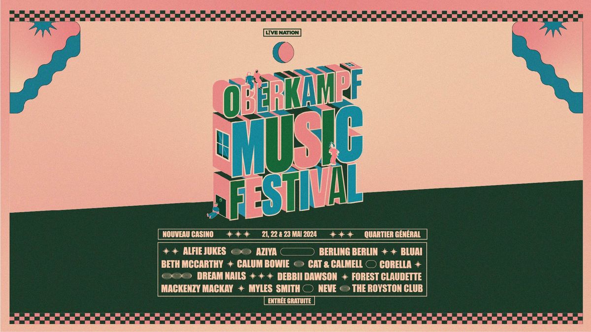 OBERKAMPF MUSIC FESTIVAL 2024 | 21, 22 & 23 mai [Entr\u00e9e Gratuite]