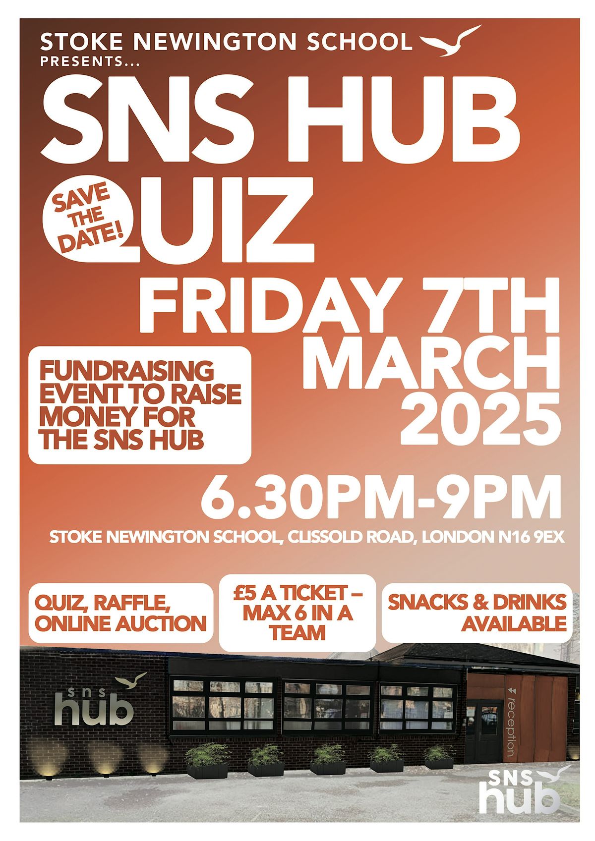 SNS Fundraising Quiz Night