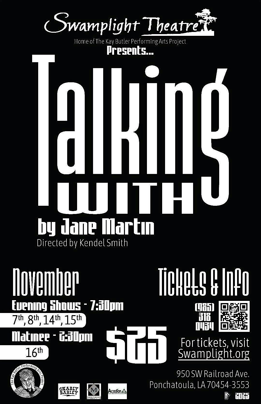 Talking With (a play by Jane Martin)