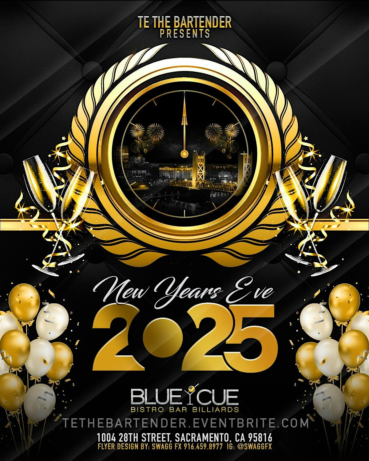 New Years Eve - White & Gold Champagne Bash