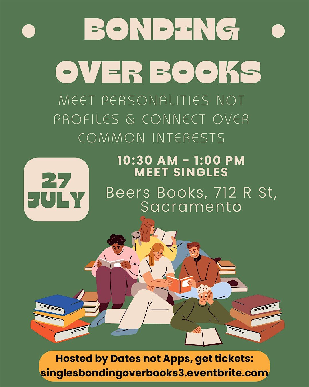 Bonding Over Books - Singles Event