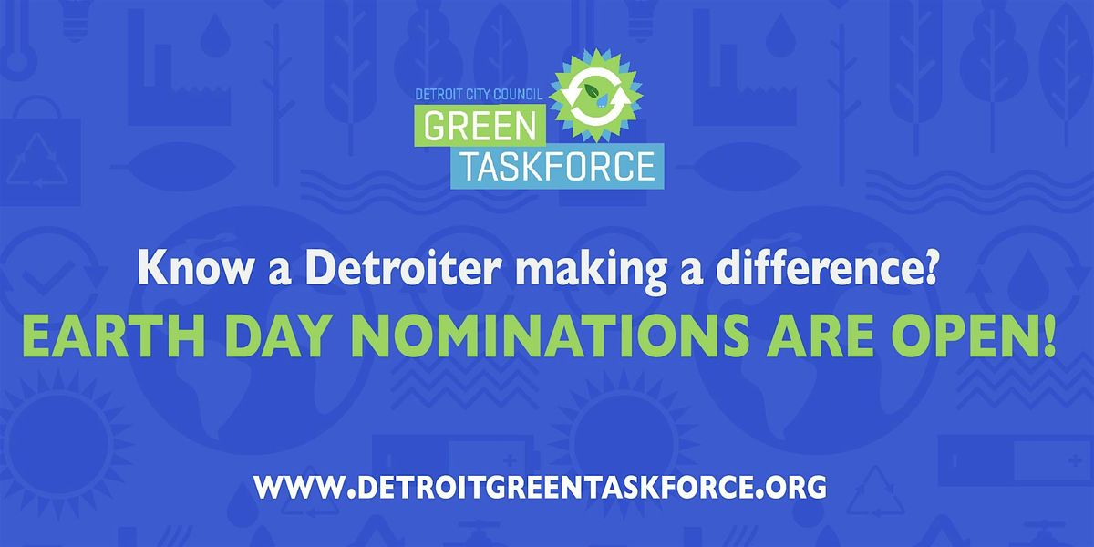 2025 Detroit Green Task Force Earth Day Awards