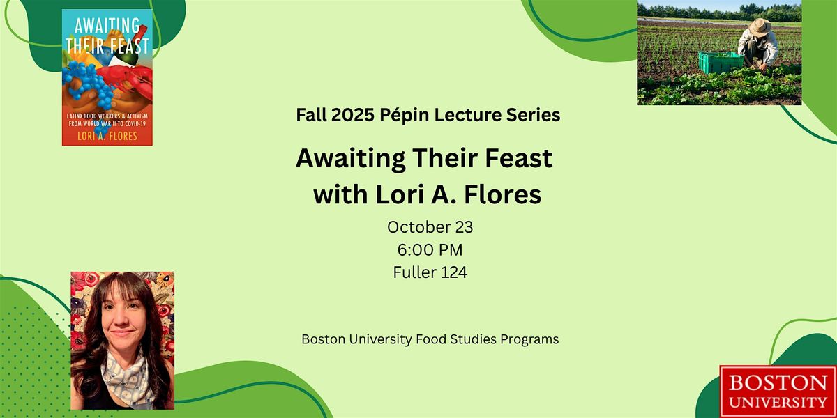 P\u00e9pin Lecture Series - Author Talk with Lori A. Flores