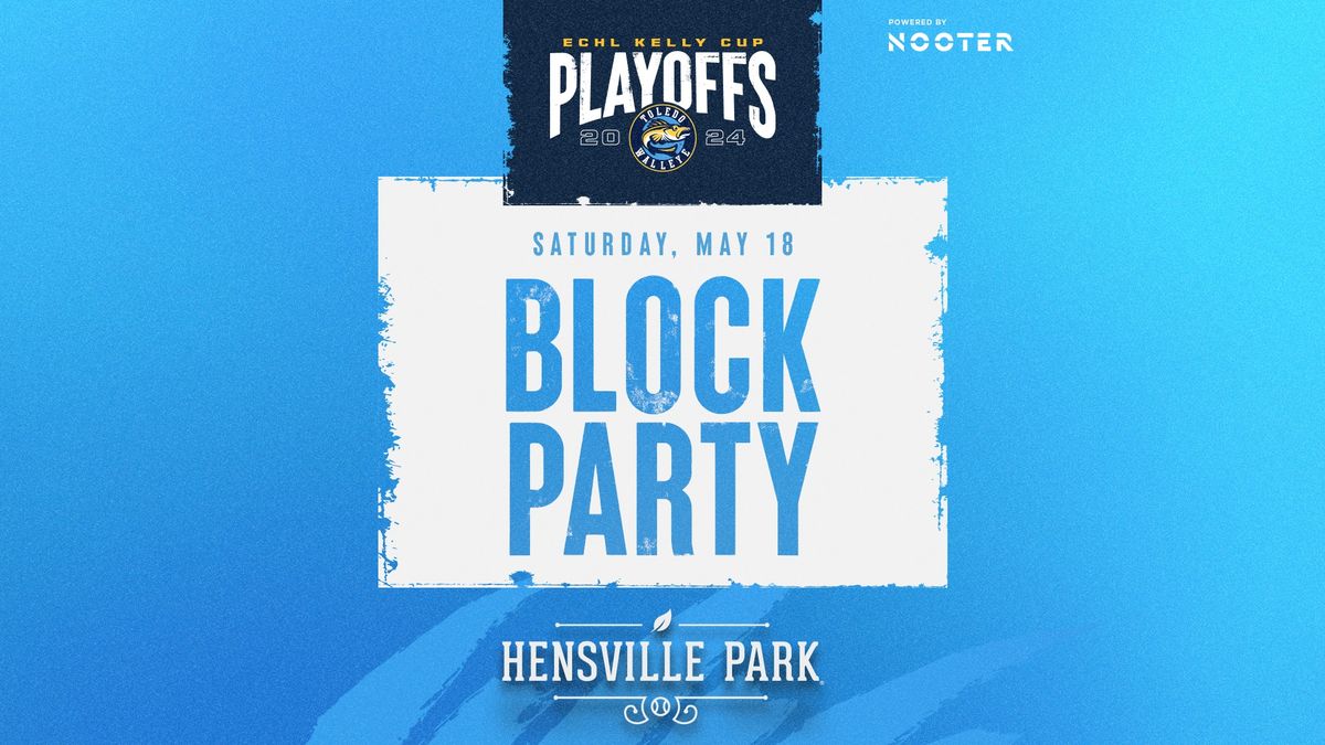 Conference Finals Block Party