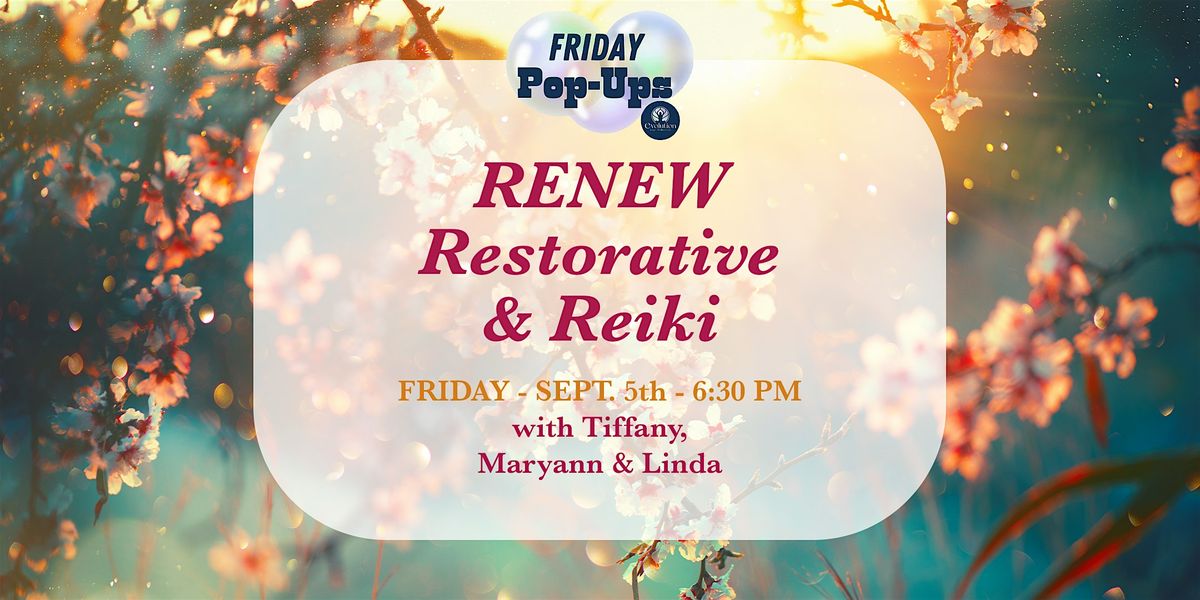 RENEW Restorative Yoga & Reiki