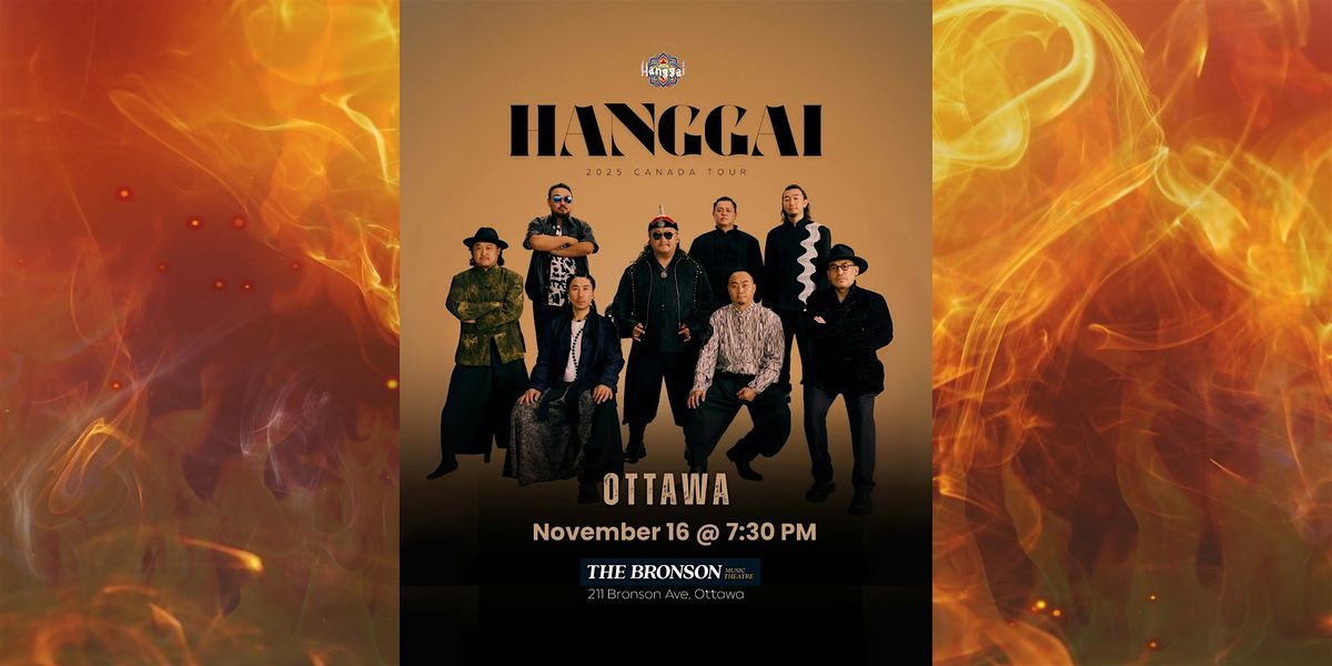 HANGGAI Mongolian Folk Rock Across Canada 2025