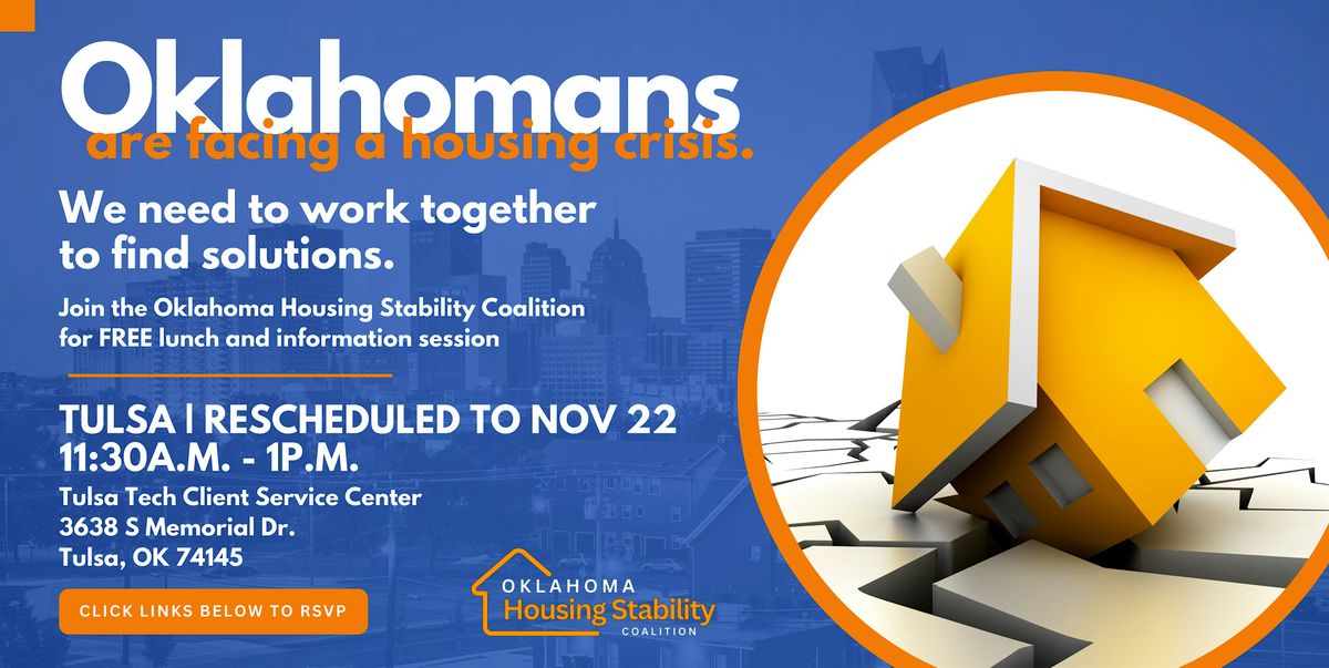 Oklahoma\u2019s Affordable Housing Crisis Luncheon