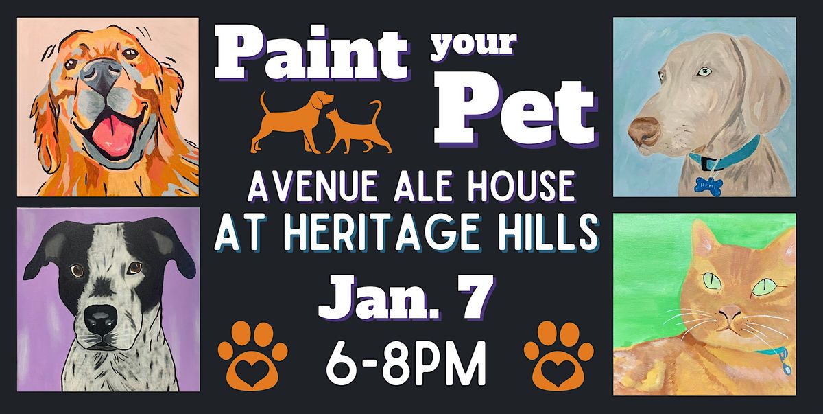 Paint Your Pet Paint Night