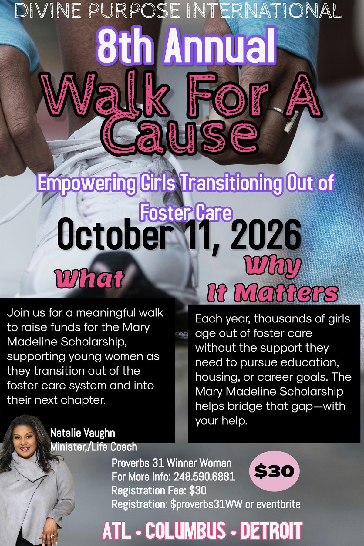 Walk For A Cause Supporting Foster Care Children