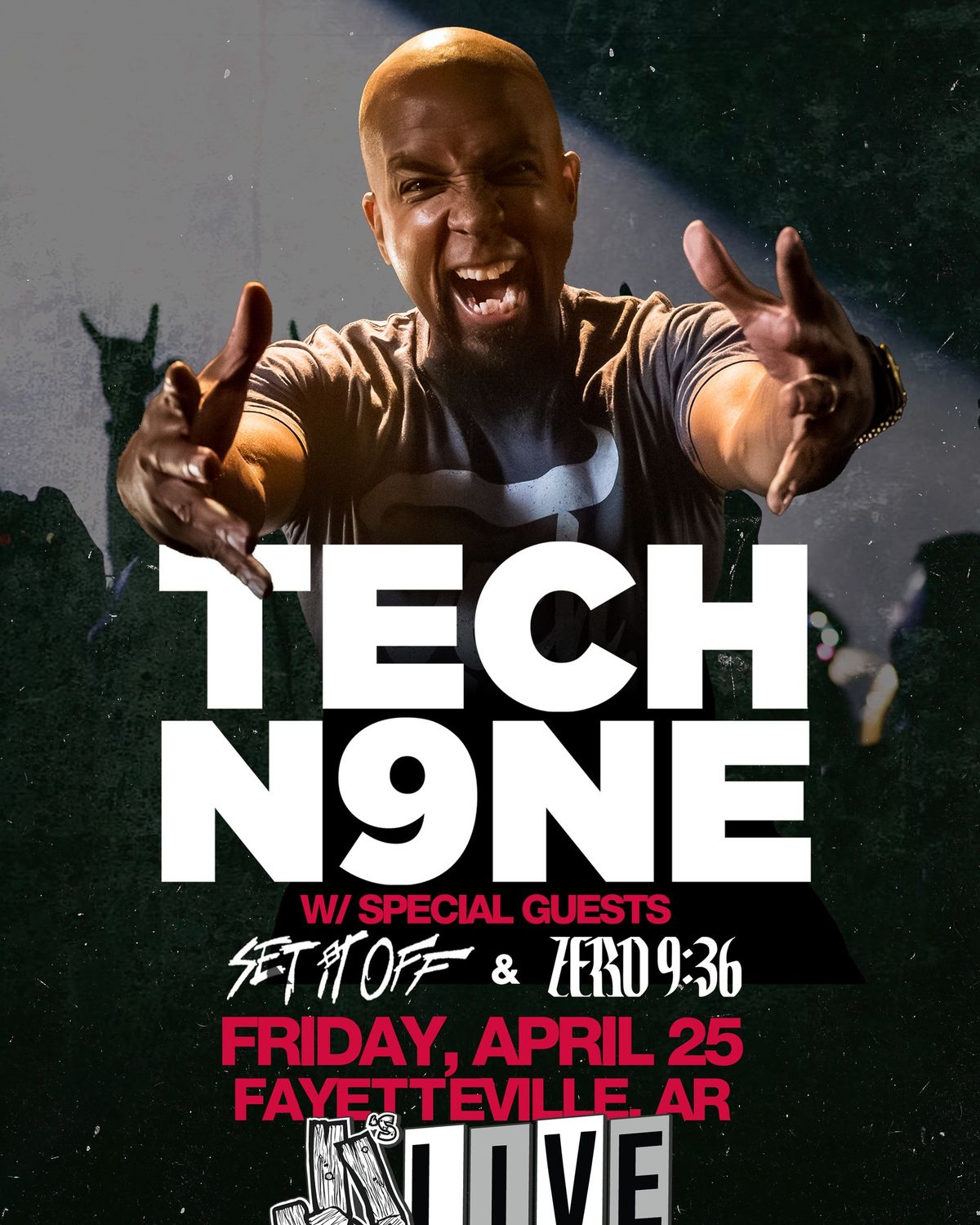 Tech N9ne w\/ Set it Off and Zero 9:36