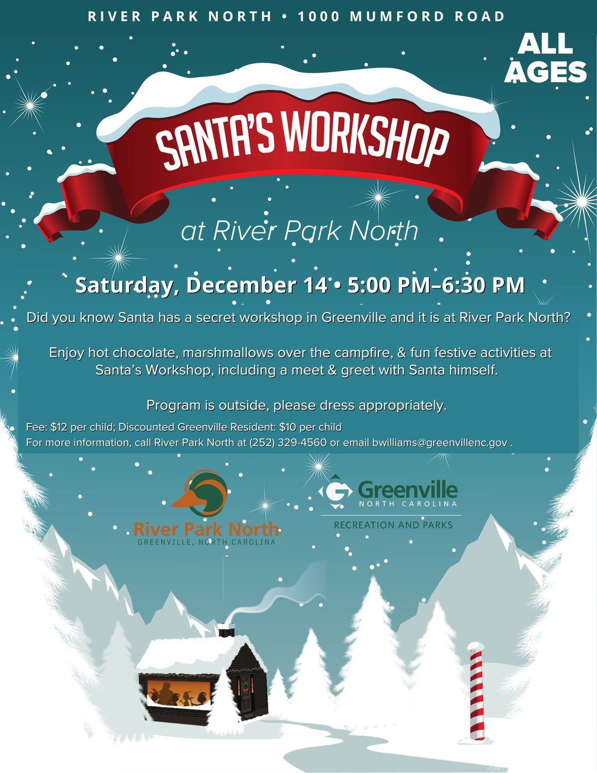 Santa's Workshop at River Park North 